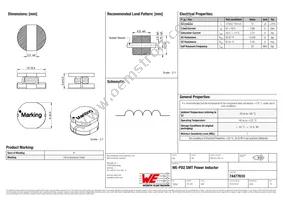 74477610 Datasheet Cover