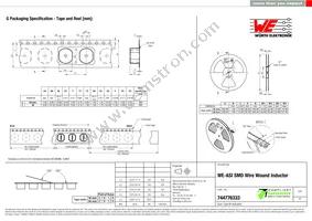 744776333 Datasheet Page 2