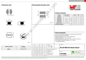 744776360 Datasheet Cover