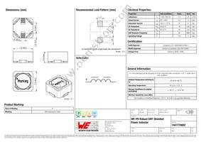 7447779002 Datasheet Cover