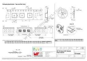 7447785006 Datasheet Page 3