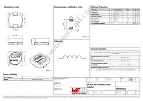 7447797360 Datasheet Cover