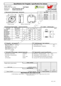 7447798301 Datasheet Cover