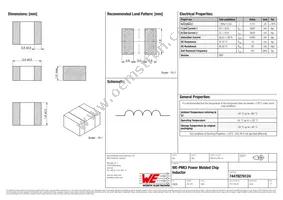 74479276124 Datasheet Cover