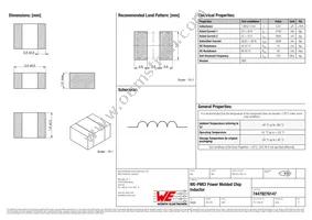 74479276147 Datasheet Cover