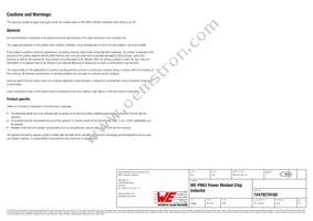 74479276168 Datasheet Page 6