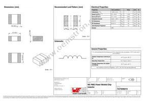 74479288210 Datasheet Cover