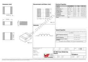 74479299147 Datasheet Cover