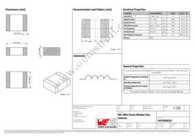 74479299222 Datasheet Cover