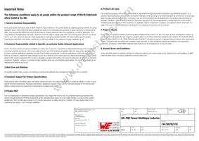 74479876215C Datasheet Page 6