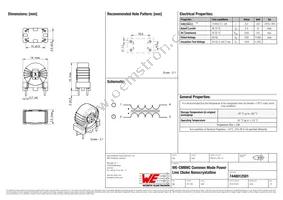 7448012501 Datasheet Cover