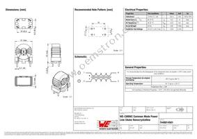 7448014501 Datasheet Cover