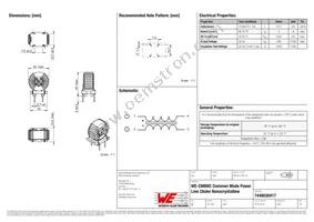 7448030417 Datasheet Cover