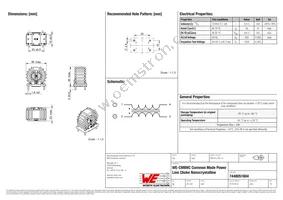 7448051804 Datasheet Cover