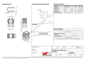 744824220 Datasheet Cover