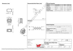 7448262510 Datasheet Cover