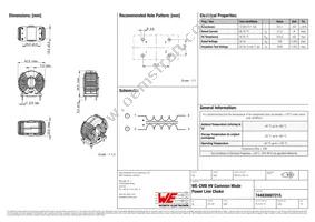 744830007215 Datasheet Cover