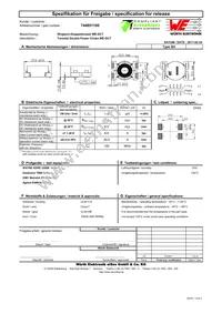 744851100 Datasheet Cover