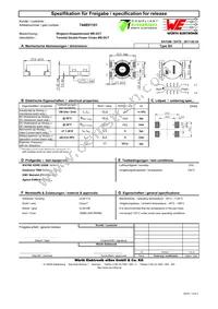 744851101 Datasheet Cover