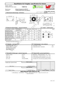 744851102 Datasheet Cover