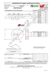 7448700015 Datasheet Page 3