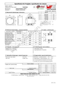 744870004 Datasheet Cover