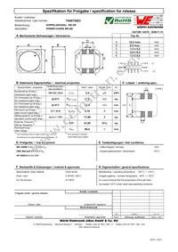 744873003 Datasheet Cover