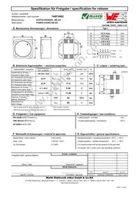 744874002 Datasheet Cover