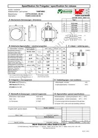 744874003 Datasheet Cover