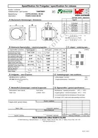 744878001 Datasheet Cover