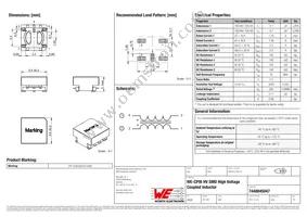 7448845047 Datasheet Cover