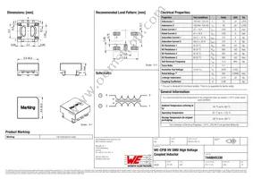 7448845330 Datasheet Cover