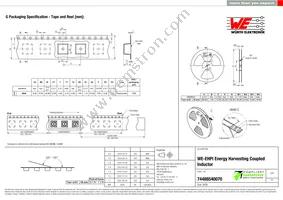 74488540070 Datasheet Page 3