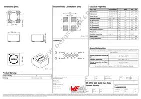 744889020100 Datasheet Cover