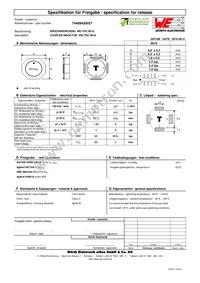 74489430027 Datasheet Cover