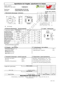 74489440018 Datasheet Cover