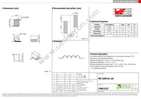 744912127 Datasheet Cover