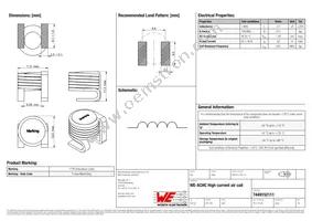 7449152111 Datasheet Cover