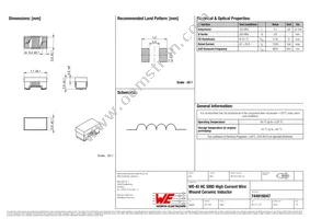 744916047 Datasheet Cover