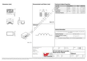 744916127 Datasheet Cover