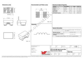 744917233 Datasheet Cover