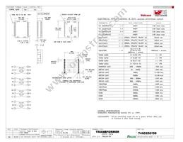 7490200136 Datasheet Cover