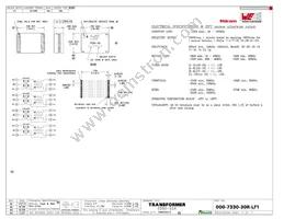 749020015 Datasheet Cover