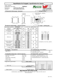 749052012 Datasheet Cover