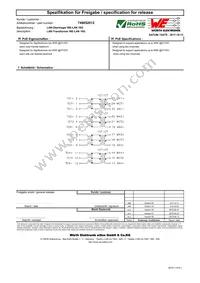 749052012 Datasheet Page 2