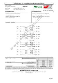 749052050 Datasheet Page 2