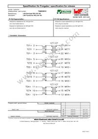 749053012 Datasheet Page 2