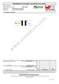 7491181012 Datasheet Page 2