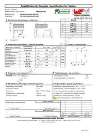 7491181124 Datasheet Cover