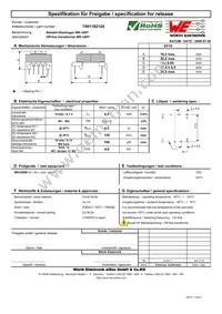 7491182124 Datasheet Cover